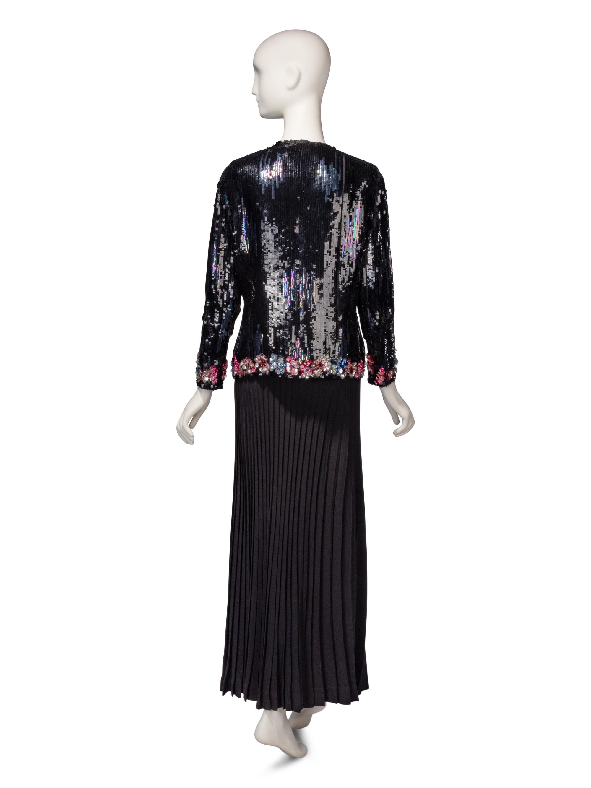Guy Laroche Haute Couture, Evening Jacket & Skirt Ensemble