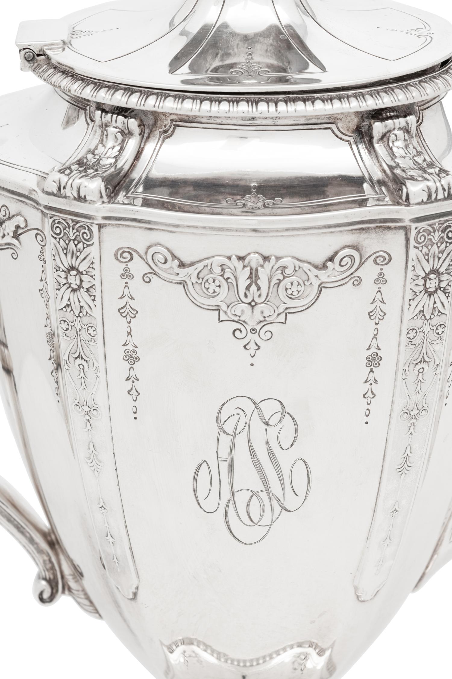 An American Silver Seven-Piece Tea and Coffee Service