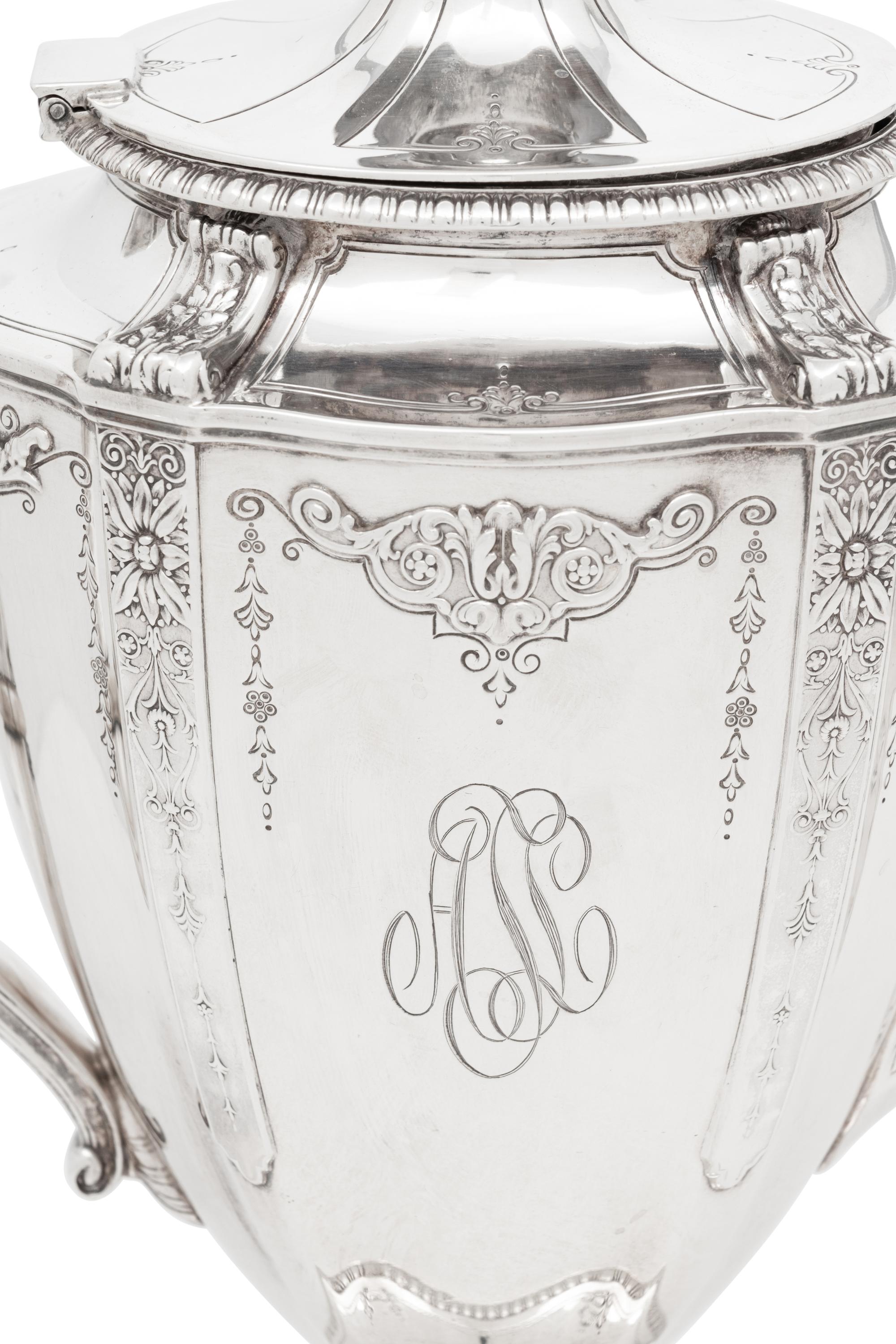 An American Silver Seven-Piece Tea and Coffee Service