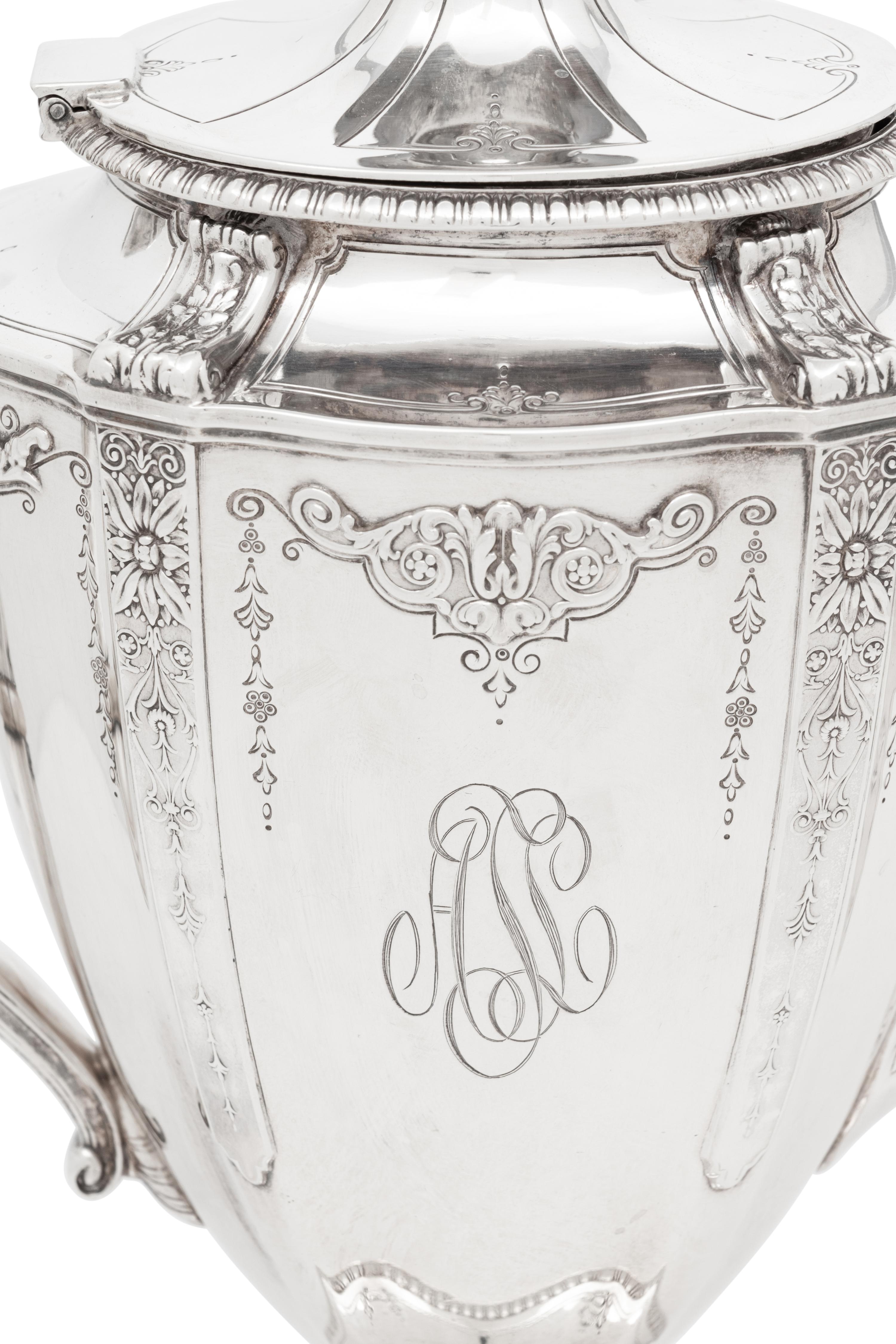 An American Silver Seven-Piece Tea and Coffee Service