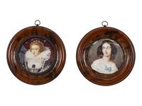 Two Continental Portrait Miniatures