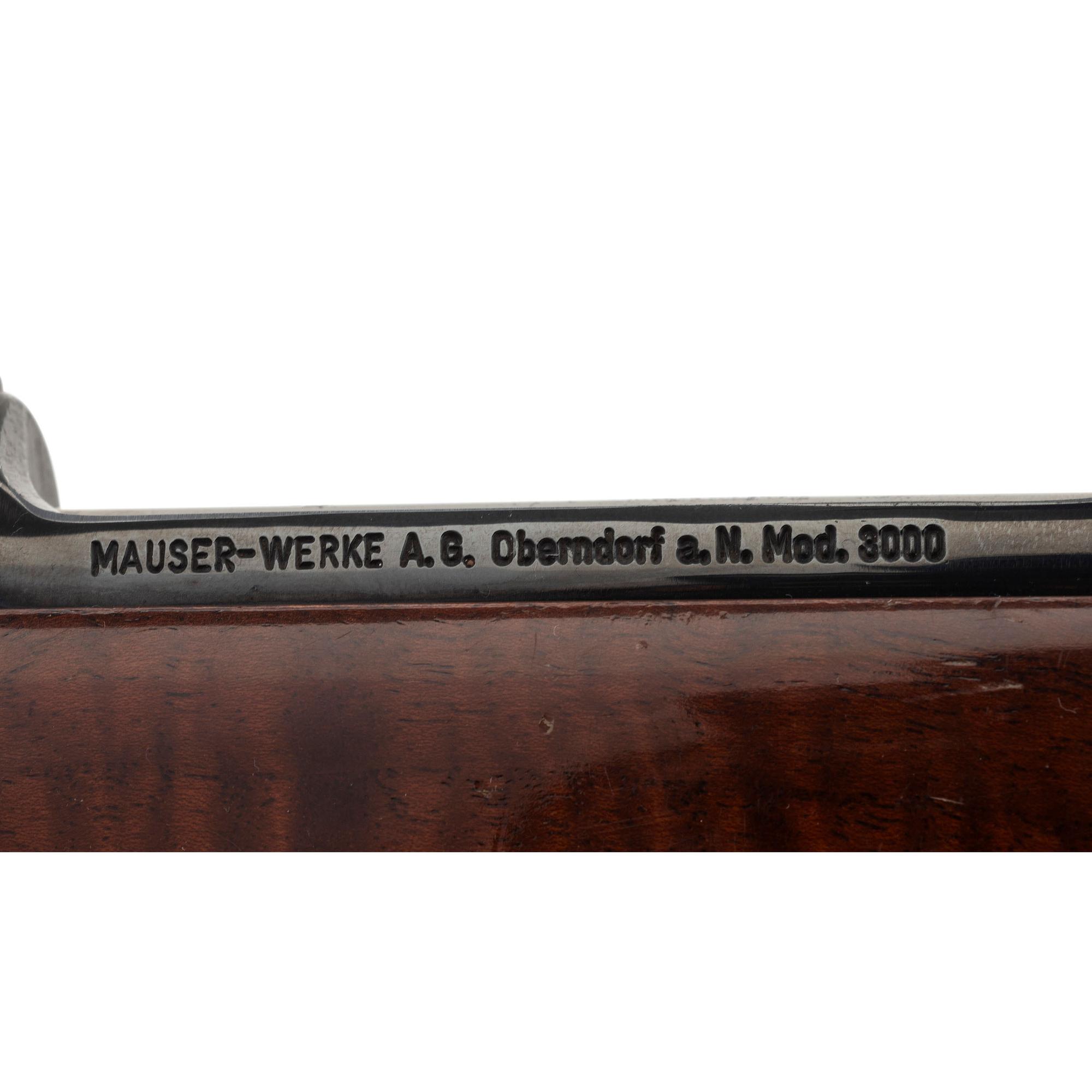 * Mauser Model 3000 Rifle