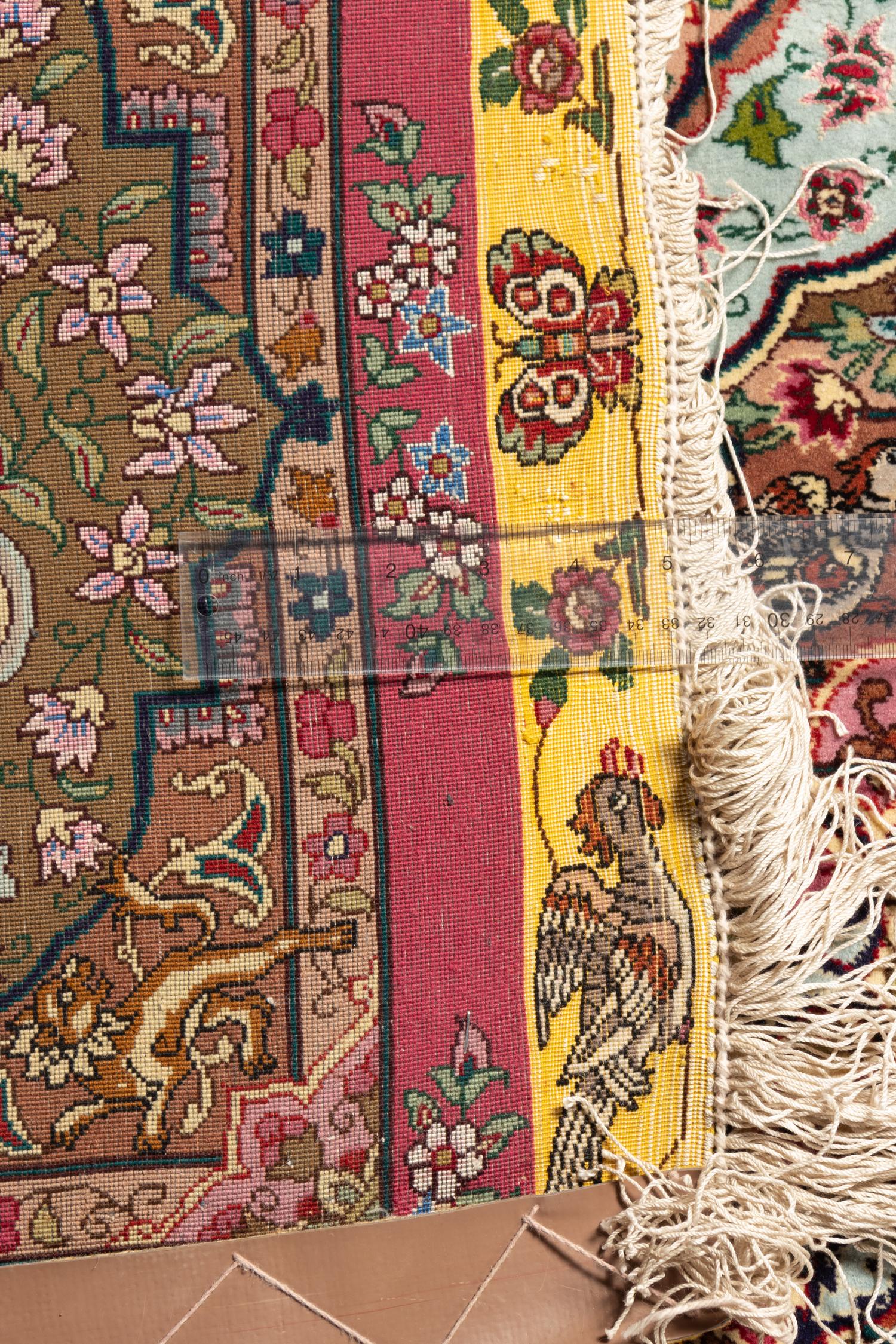 A Kirman Wool Rug