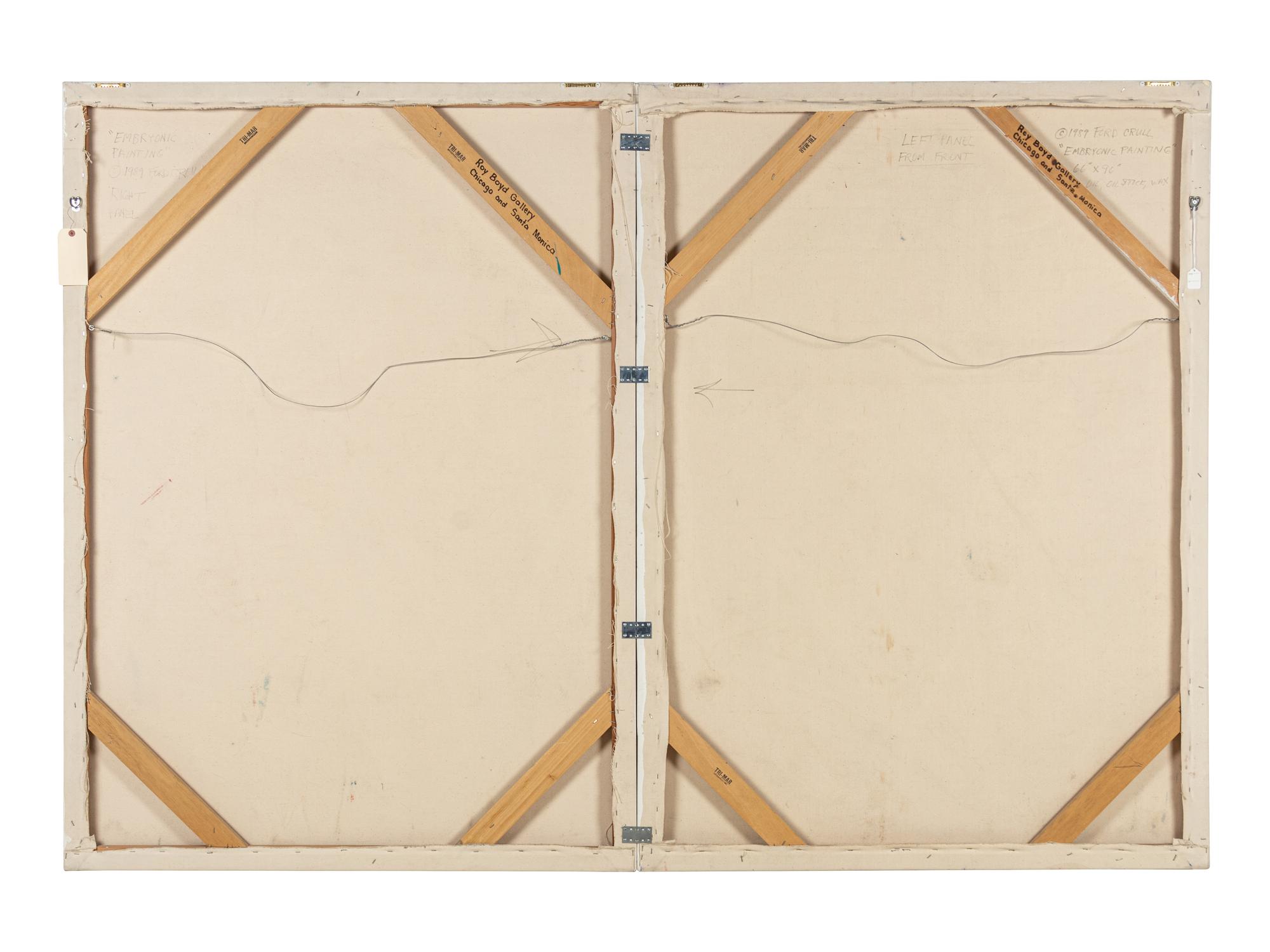 Embryonic Painting (diptych)