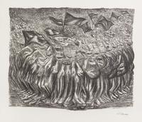 Jose Clemente Orozco, (Mexican, 1883-1949), La masa, 1935