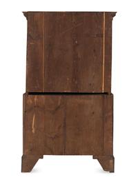 A George II Walnut Chest-On-Chest