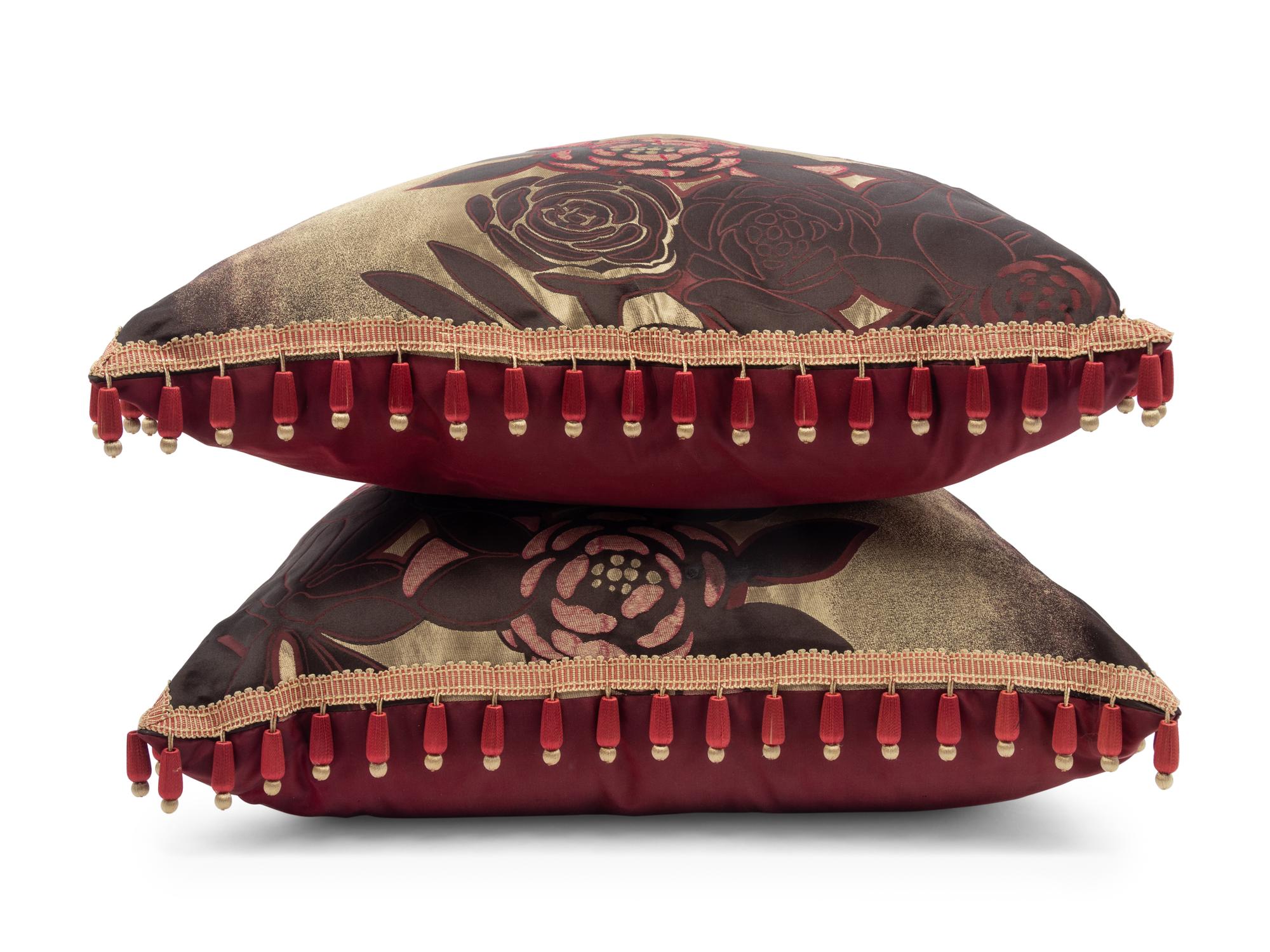 A Pair of Silk Pillows