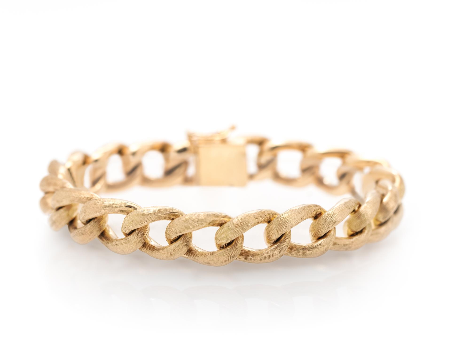 YELLOW GOLD BRACELET