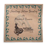 Cast Sterling Sterling Silver Inlaid Jewelry