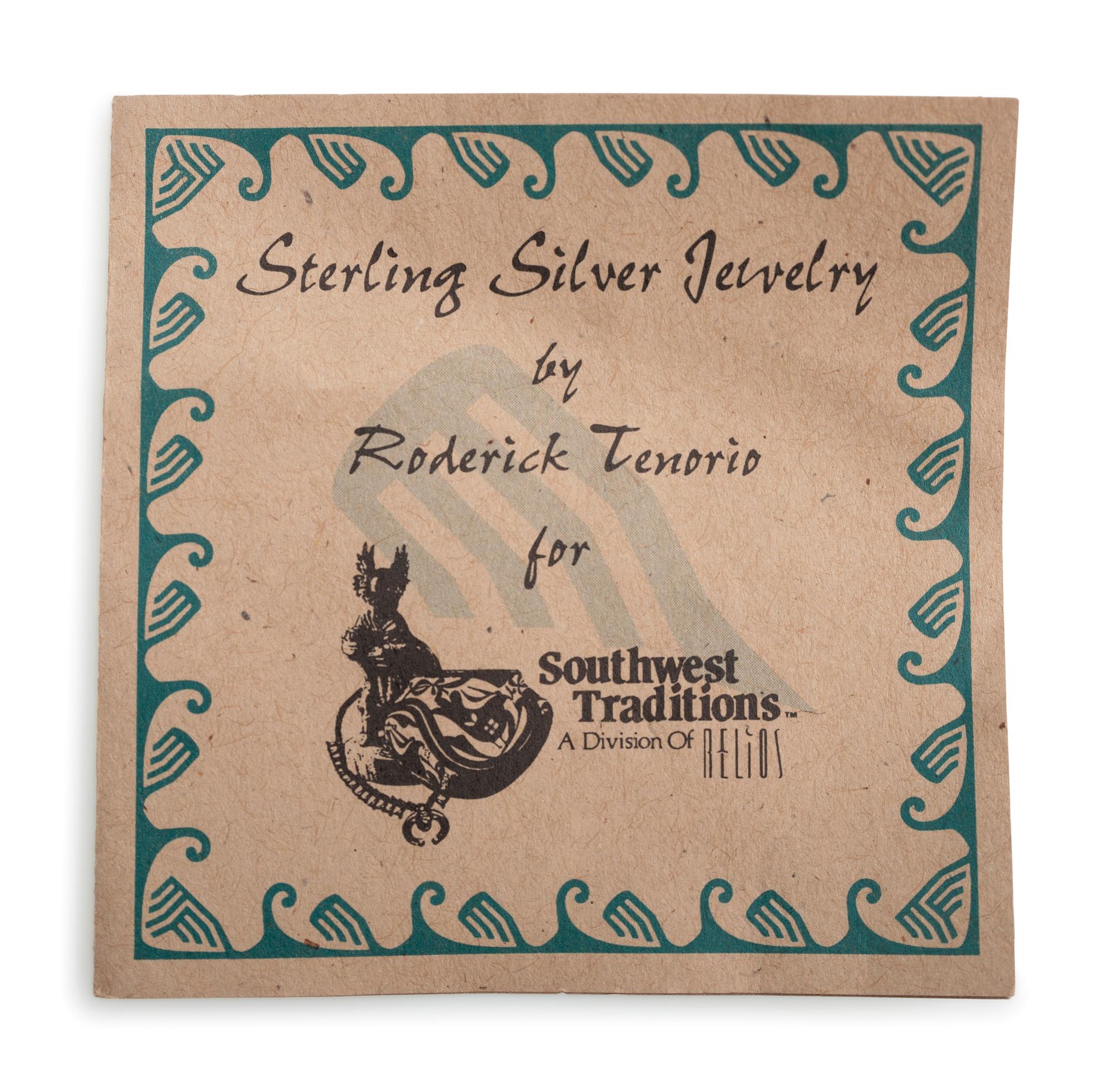 Cast Sterling Sterling Silver Inlaid Jewelry