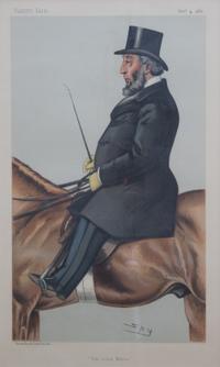 A Collection of Four Vanity Fair Prints 13 3/4 x 8 1/2 inches.