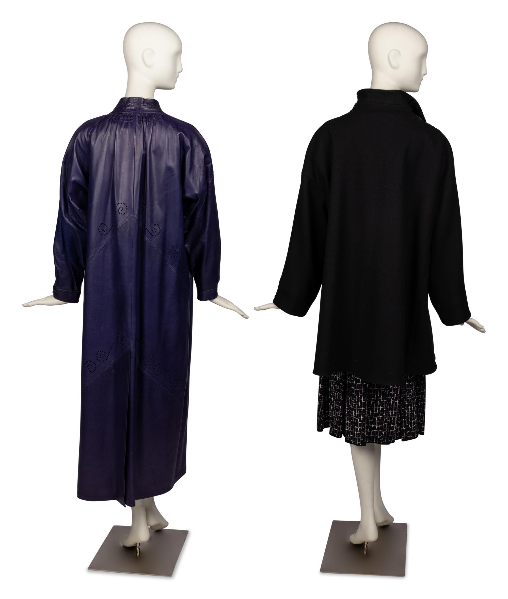 Two Jackets by Jean Muir and Claude Montana, 1980-91