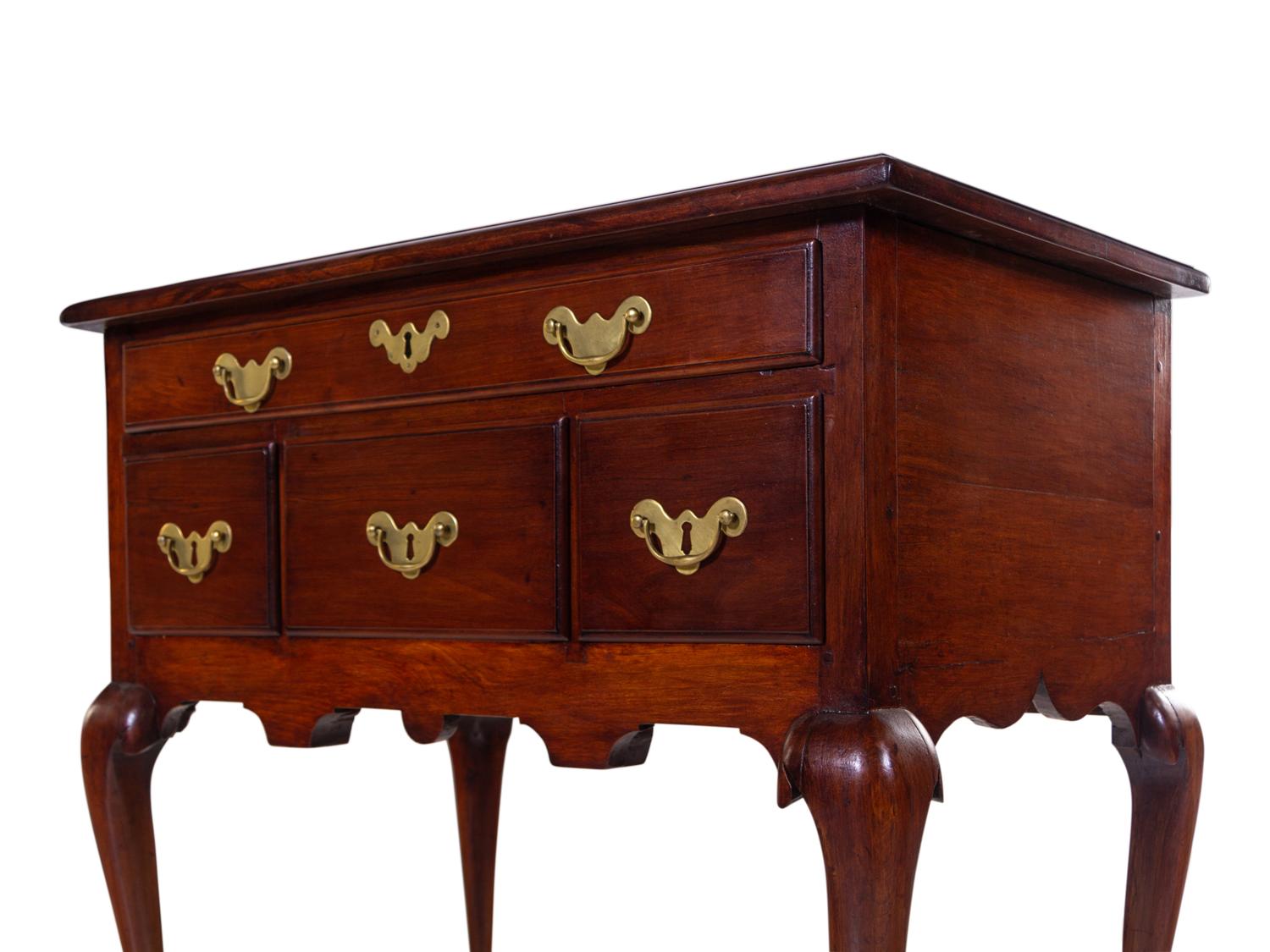 A Chippendale Cherry Dressing Table