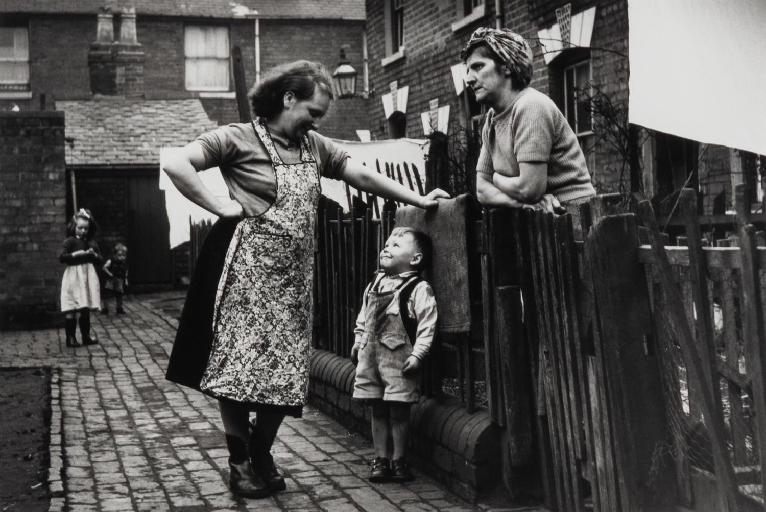 Neighbours, Vaughton Street, Birmingham , 1954; printed later