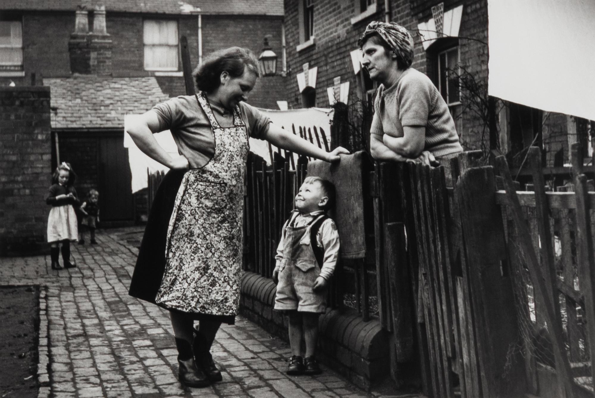Neighbours, Vaughton Street, Birmingham , 1954; printed later