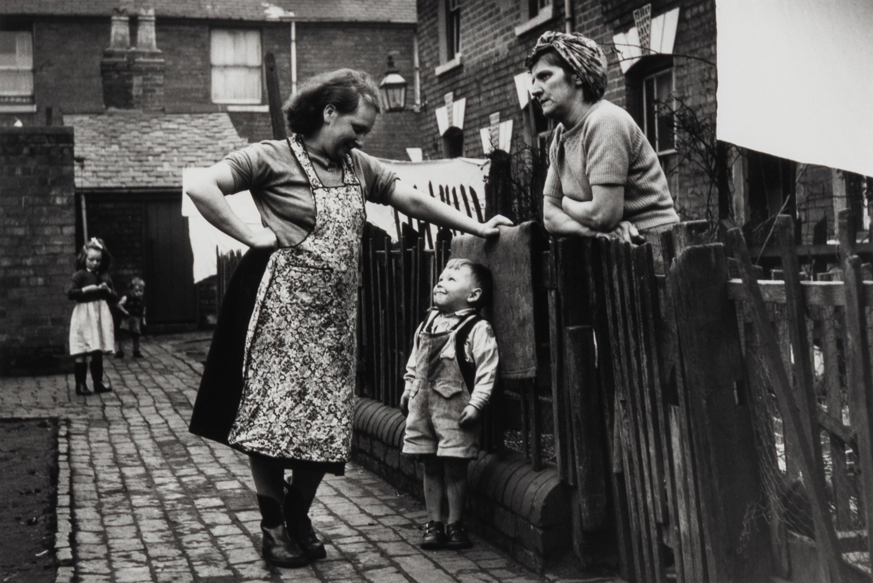 Neighbours, Vaughton Street, Birmingham , 1954; printed later