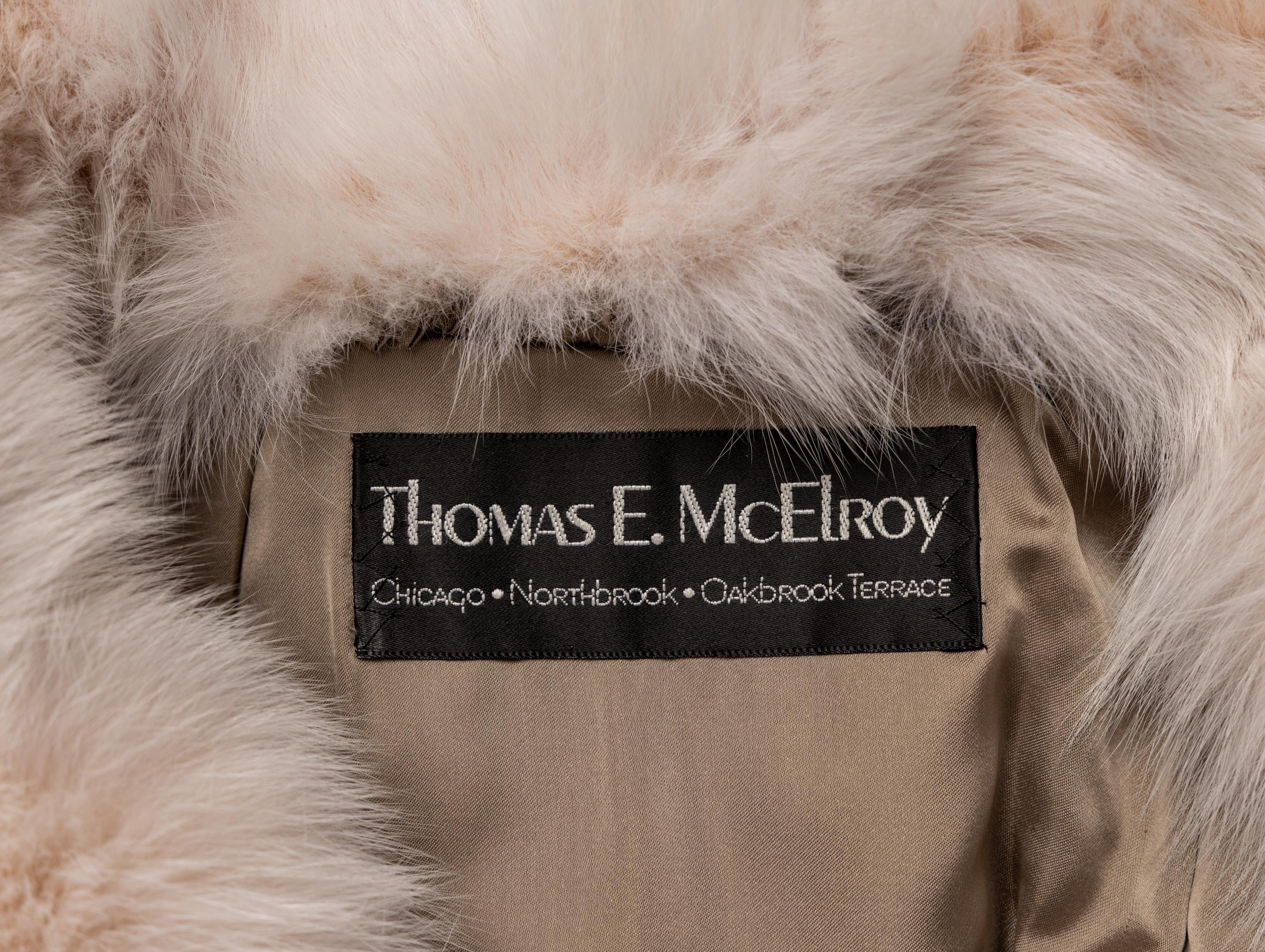 A Mink & Fox Fur Coat