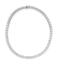PLATINUM AND DIAMOND COLLAR NECKLACE