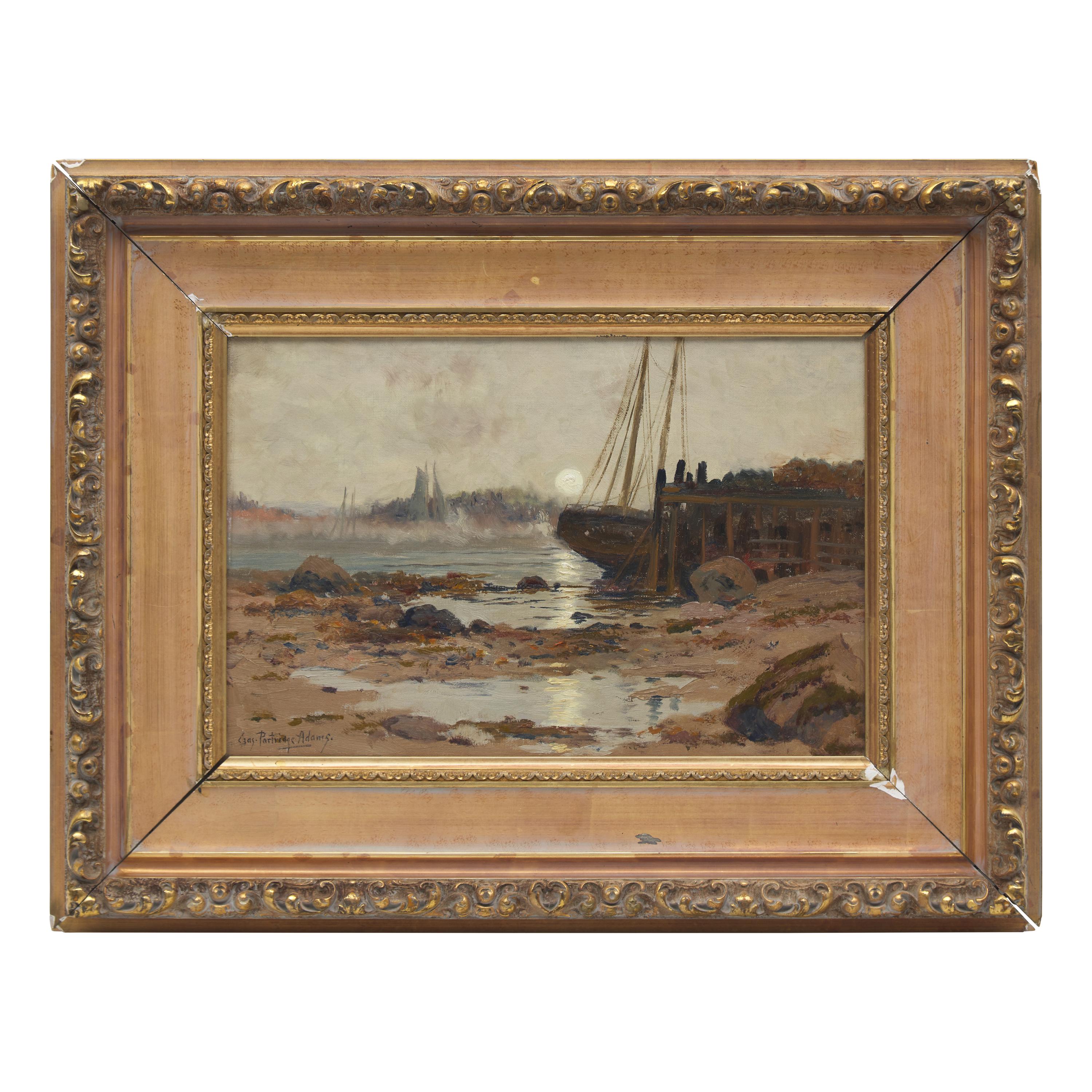 Charles Partridge Adams (American, 1858–1942) — At Bar Harbor, Foggy Morning