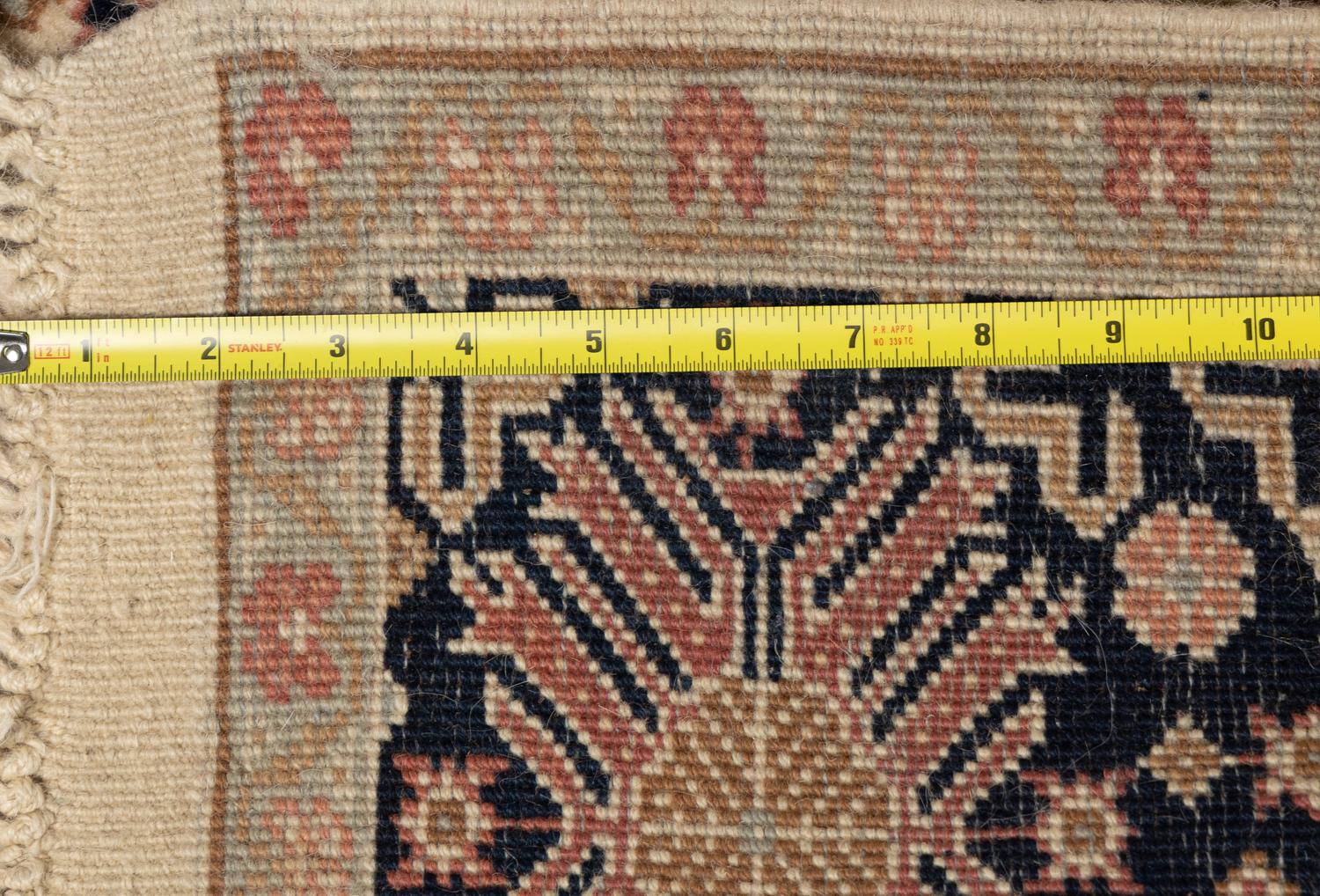 A Kirman-Design Wool Runner