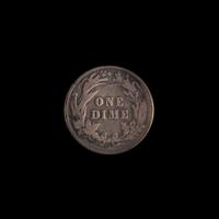 A United States 1895-O Barber 10c Coin