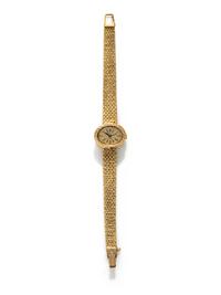 GENEVE, 14K YELLOW GOLD WATCH
