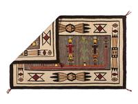 Navajo Pictorial Yei Weaving / Rug
