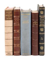 [SPORTING] -- [DUKE & DUCHESS OF WINDSOR COPIES]. A group of 5 sporting books from the library of the Duke and Duchess of Windsor, MANY PRESENTATION COPIES, comprising: