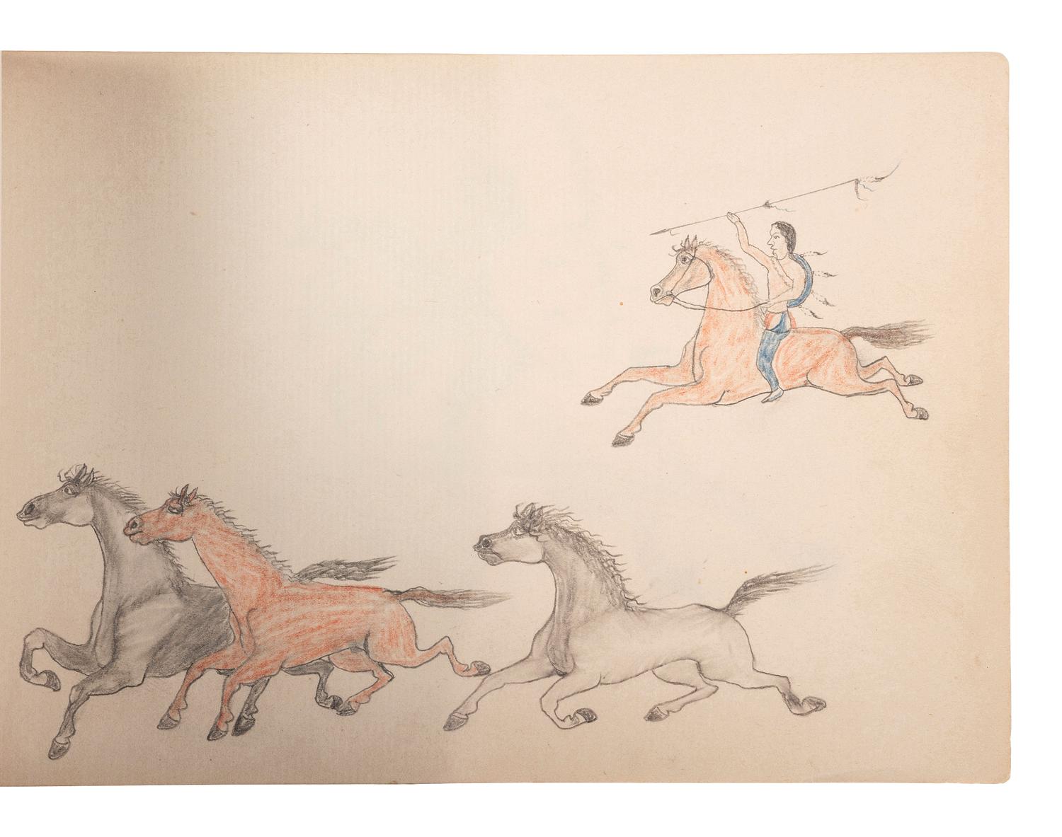 Rosebud Agency Sketchbook, by "Jack"