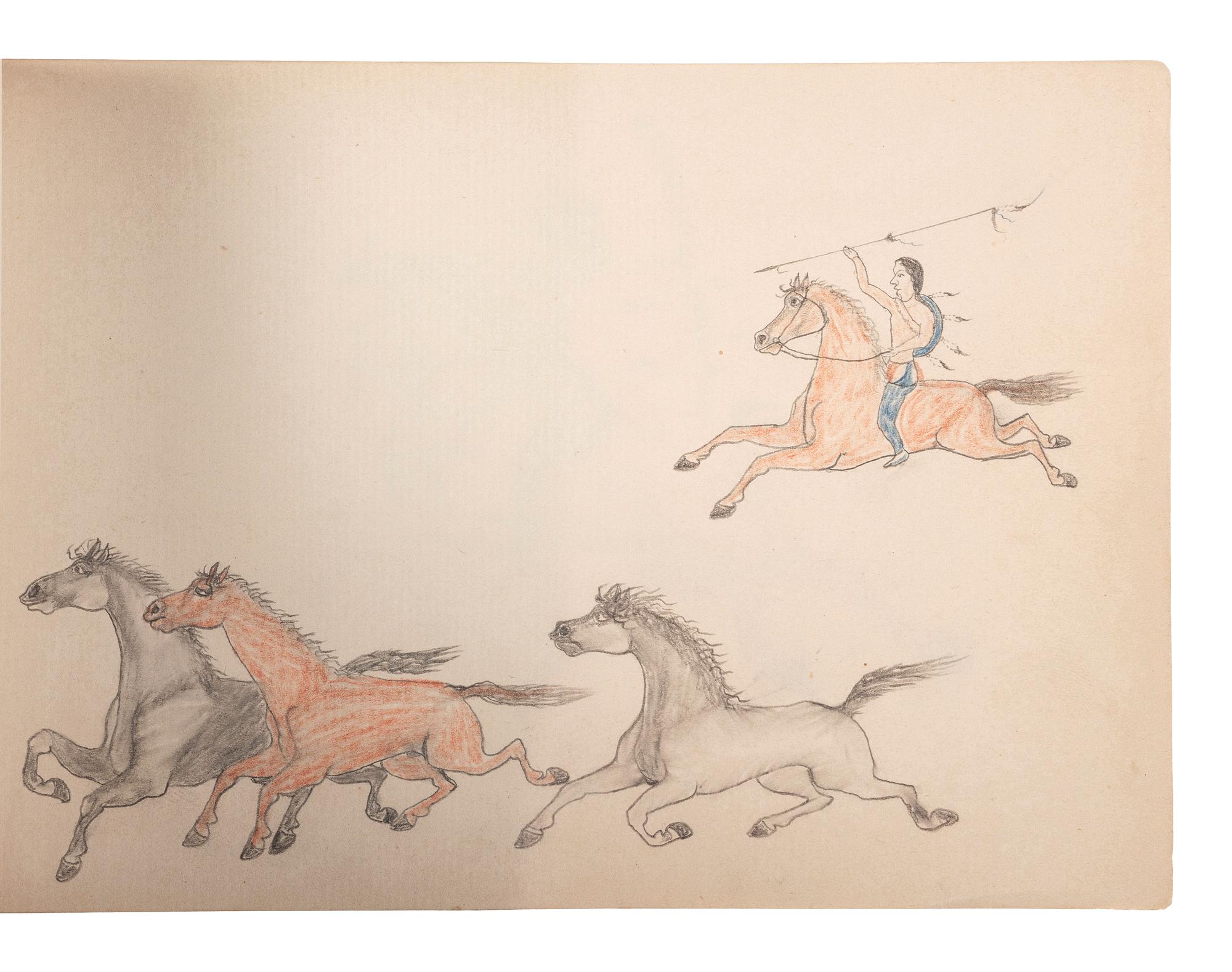 Rosebud Agency Sketchbook, by "Jack"