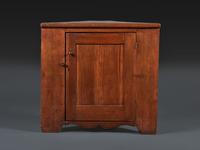 A Poplar Corner Jelly Cupboard