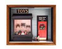 Two American Dioramas Width of wider 15 1/2 inches. — 20TH CENTURY