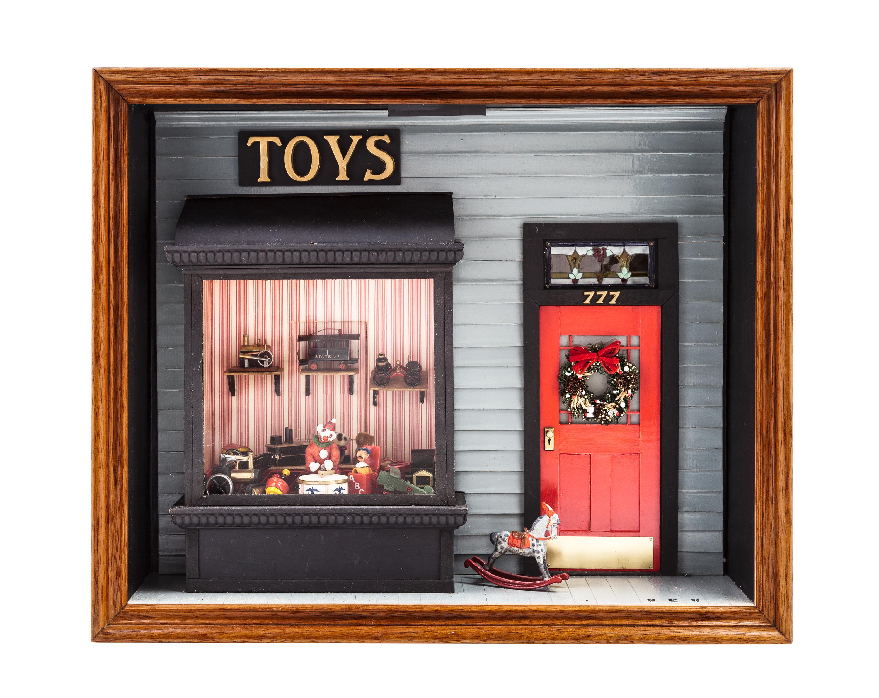 Two American Dioramas Width of wider 15 1/2 inches. — 20TH CENTURY