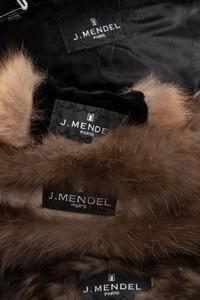 Collection of Six Fur Pieces: Two Hats, Two Headbands, One Pair of Cuffs