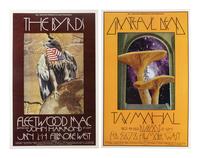 [MUSIC - POSTERS]. SINGER, David, artist. Complete set of 66 SIGNED posters designed for the Fillmore West Ballroom, San Francisco, California. 1969-1971.