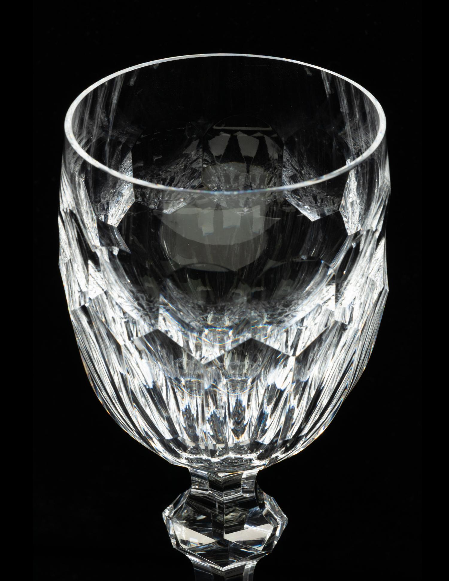 A Set of Twelve Waterford Curraghmore Water Goblets