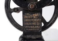 A Hand-Crank Sharpener by The Universal Sharpening Machine Company