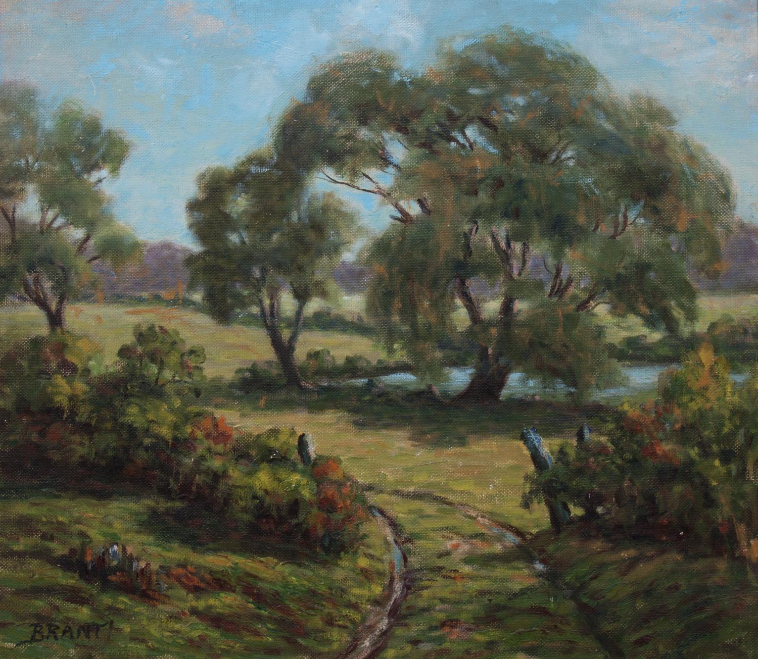 Ellis G Brant, (Wisconsin, 1893-1968), Country Landscape