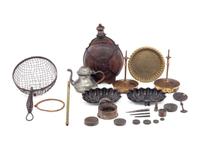 A Collection of Metal Decorative Articles