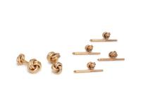 YELLOW GOLD KNOT DRESS SET