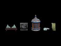 Six Chinese Jade and Jadeite Articles