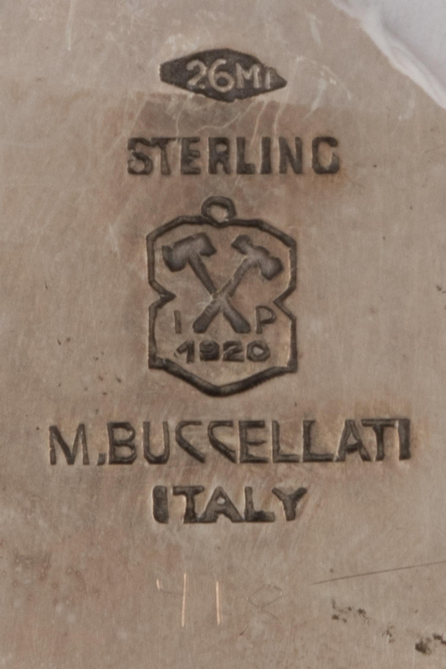 A Buccellati Silver Vase