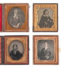 [EARLY PHOTOGRAPHY]. 37 assorted cased images.