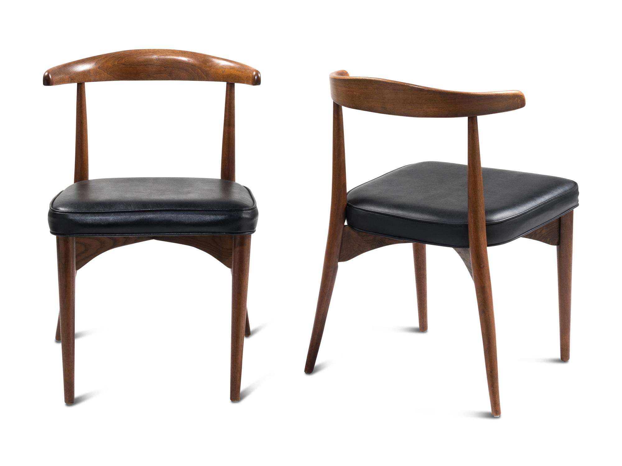Set of Four Dining Chairs, c. 1960 Nemschoff, USA