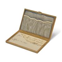 [Lincoln, Abraham] Lincoln, Abraham. Autograph Note, signed