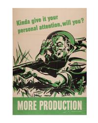 [WORLD WAR II]. A group of 8 posters, comprising:
