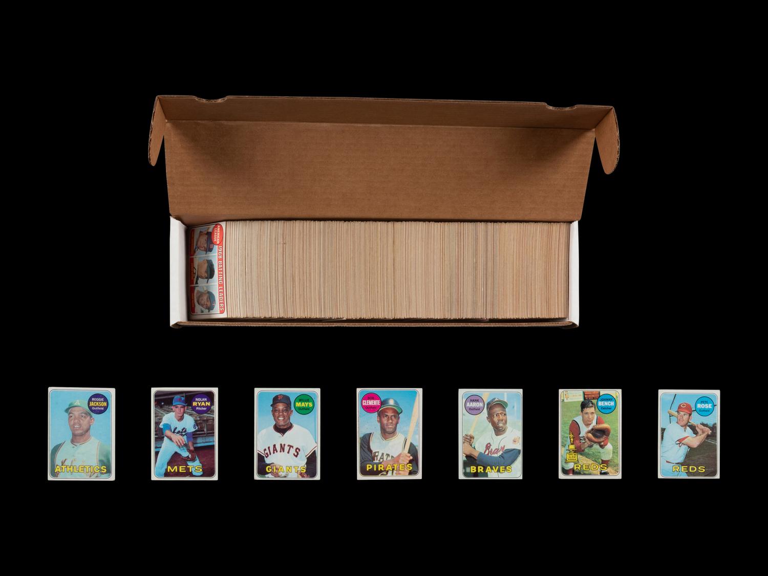 A Near Set of 1969 Topps Baseball Cards (663/664)