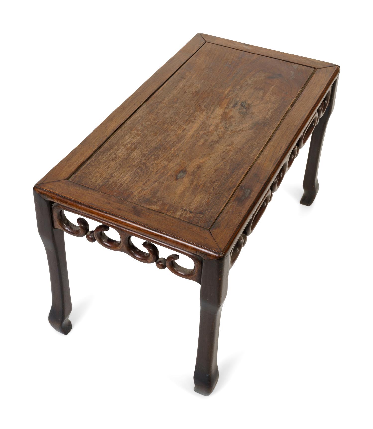A Chinese Huanghuali Side Table