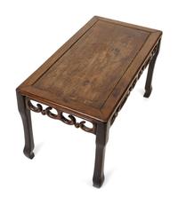 A Chinese Huanghuali Side Table