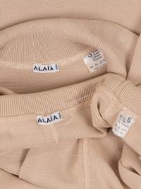 Alaïa Knit Two-Piece Ensemble, 1980-90s